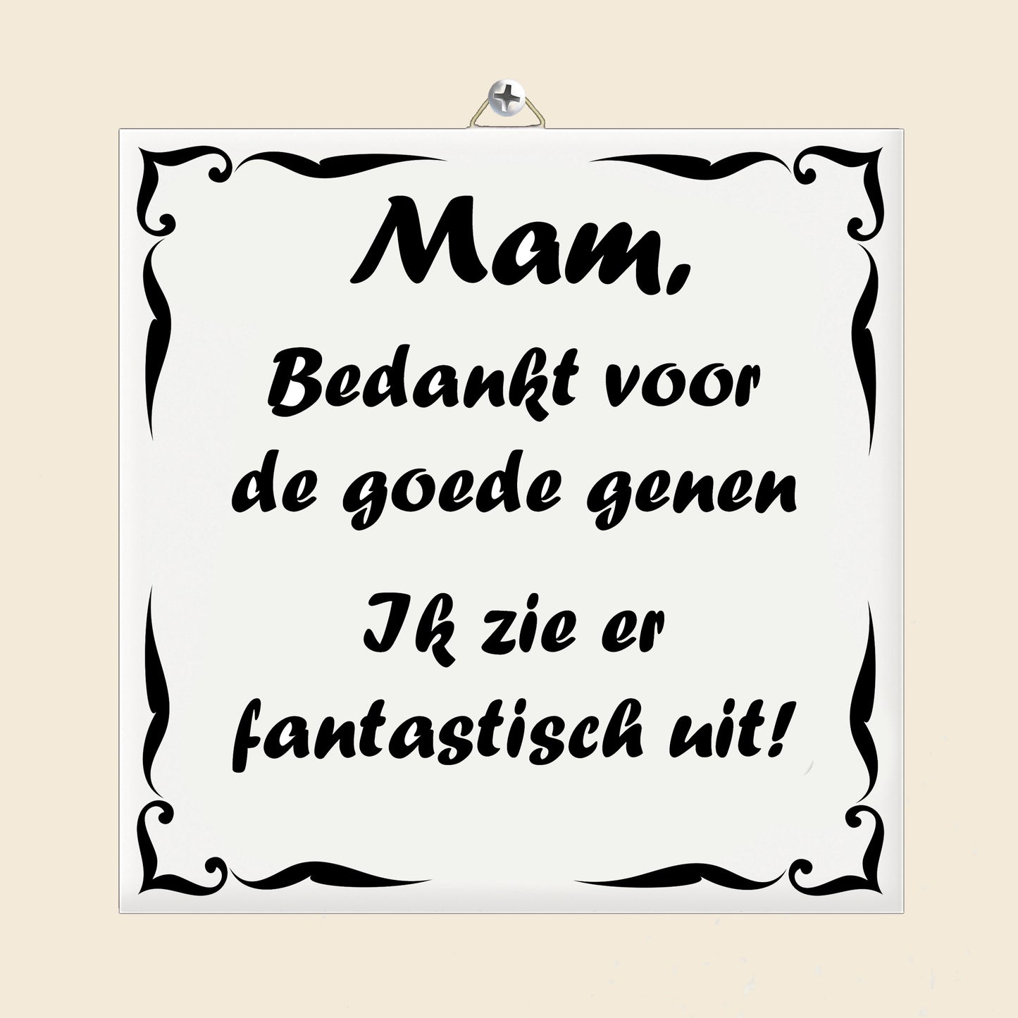 Tegeltje Goede Genen