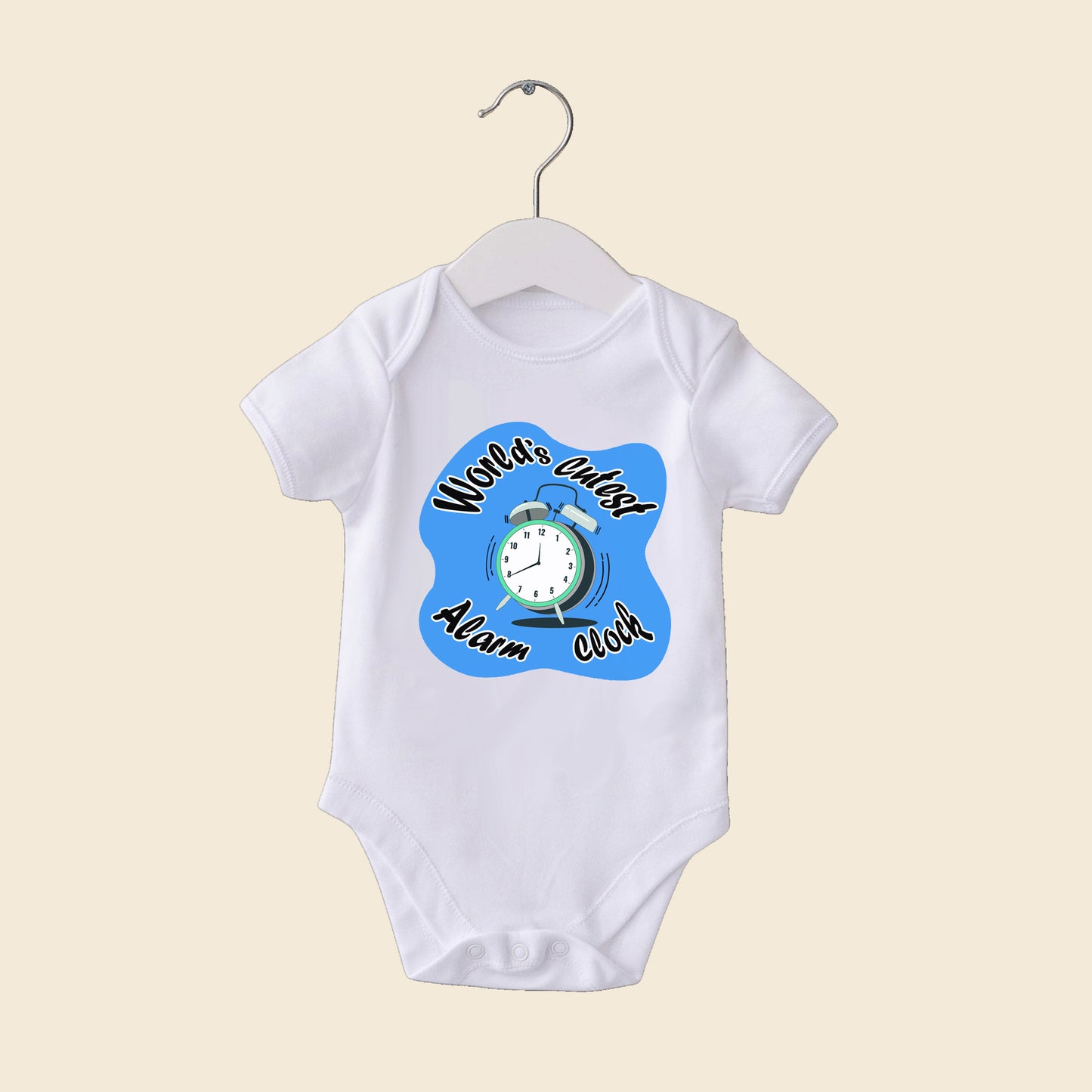 Rompertje World's Cutest Alarmclock blauw