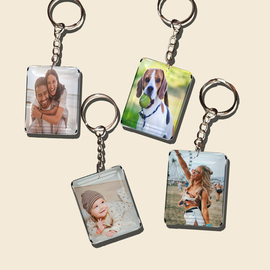 Gepersonaliseerde foto sleutelhanger <<MEER INFO>>